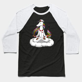 Nurse Unicorn Baseball T-Shirt